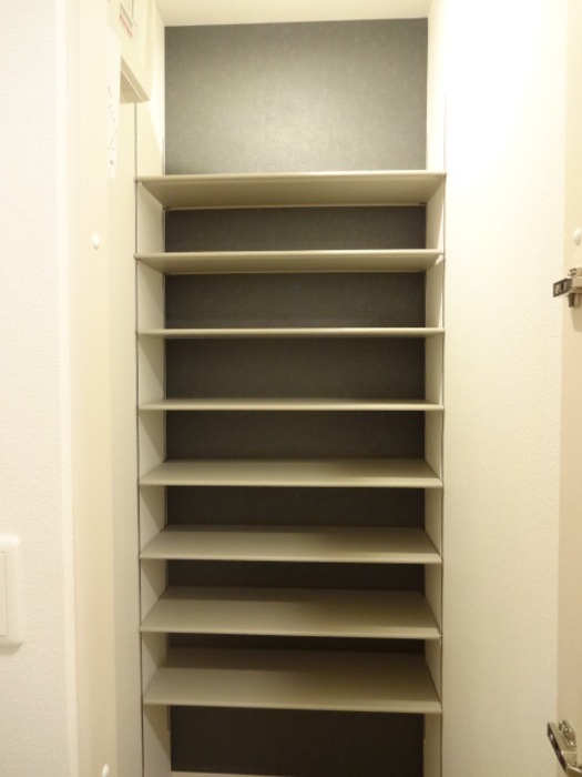 シューズボックスも完備。