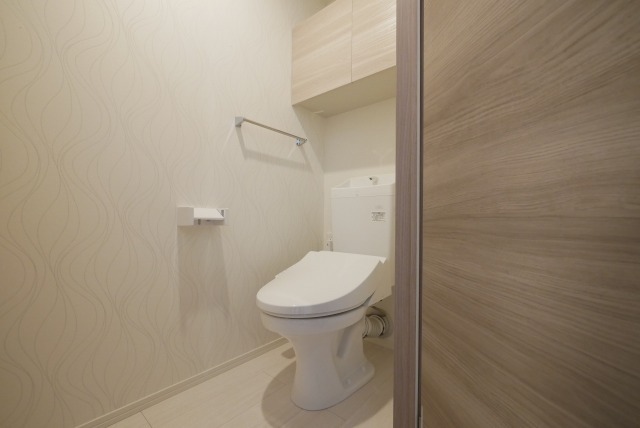 清潔感のあるトイレです