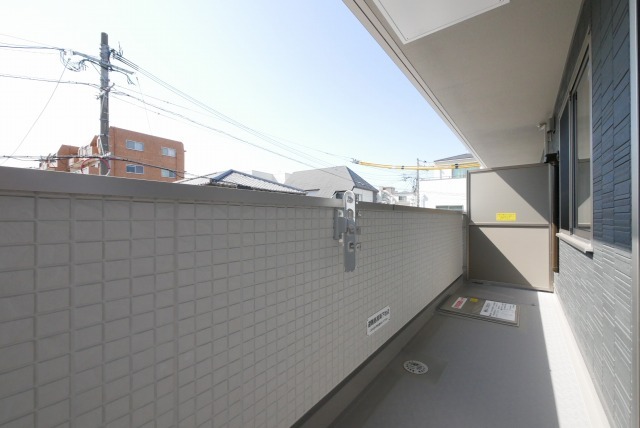 広々としたバルコニーです