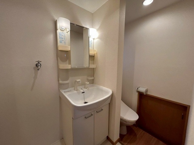 朝の支度はこちらです。