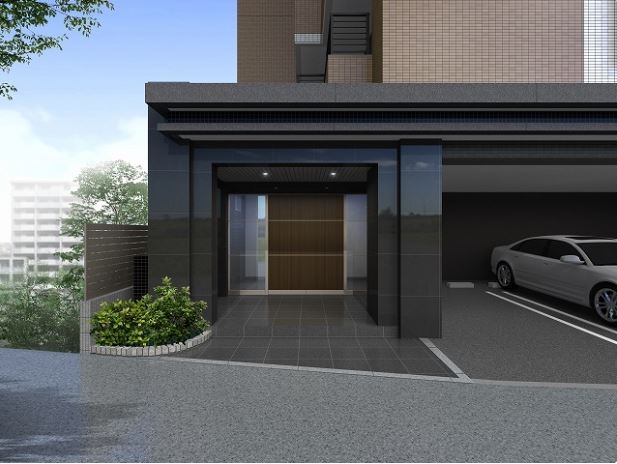 パースのエントランス