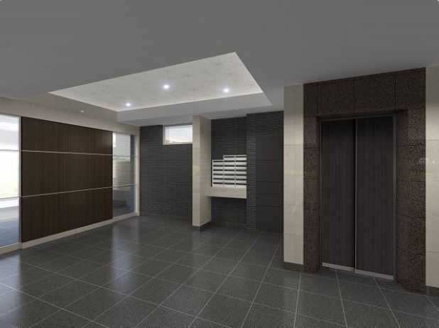 ロビーのパースです