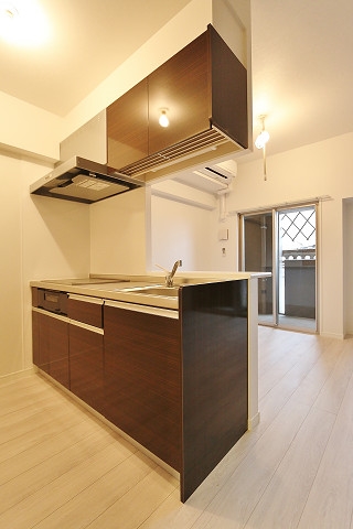 会話が弾むカウンターキッチン