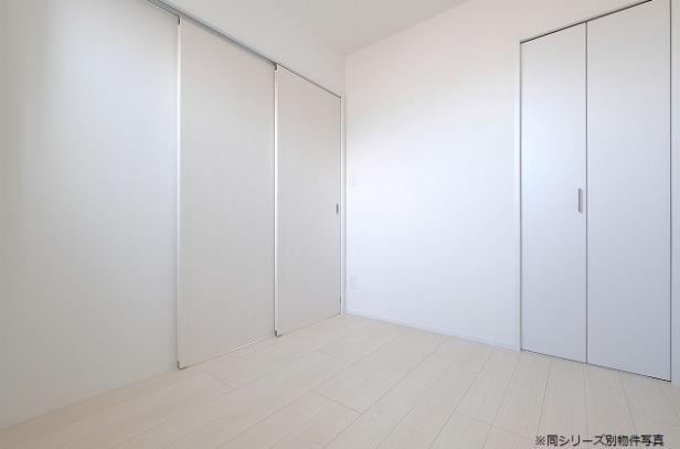 白基調のオシャレな空間です