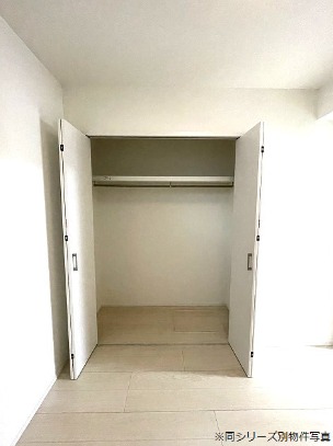 お洋服の収納にも困りません