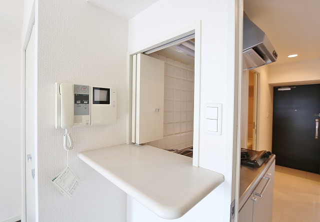 キッチンの横にちょっとしたスペースあります