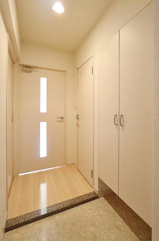 清潔感のある玄関です