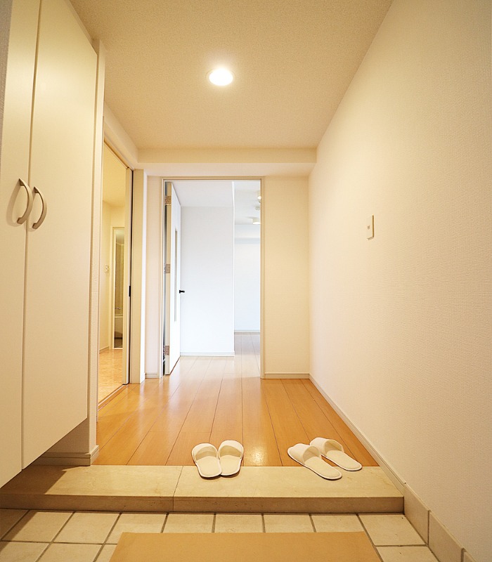 玄関からはこんな感じです