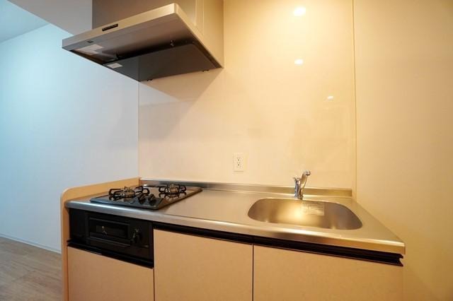 嬉しいグリル付きのキッチンです