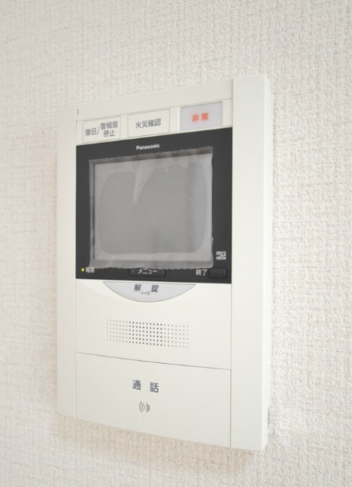 ＴＶモニターホン付きで安心