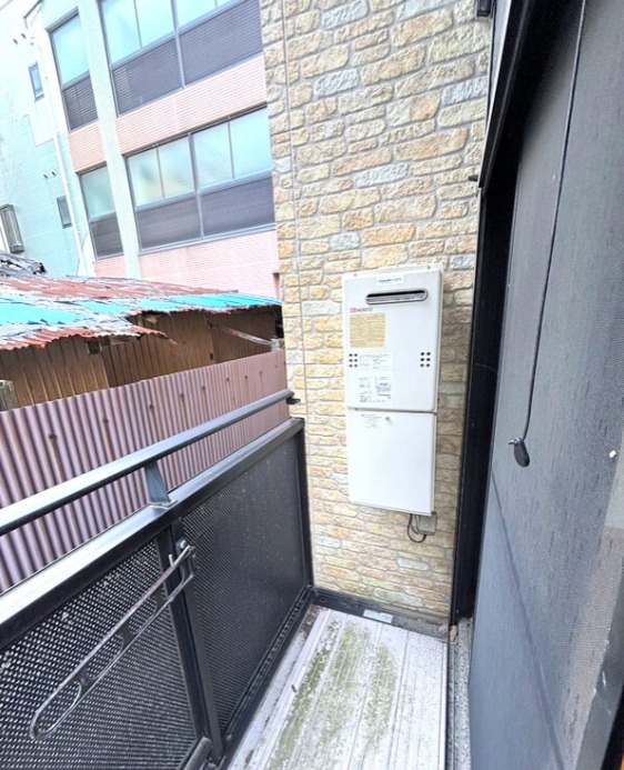 広々空間のバルコニーです