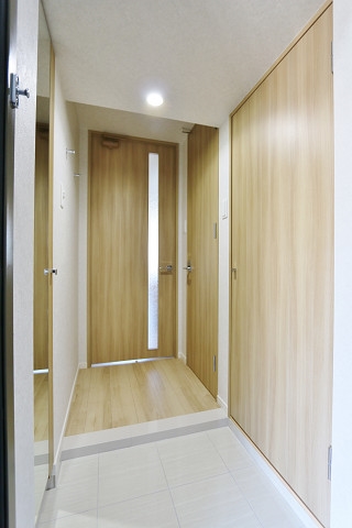 開放感のある玄関ですね