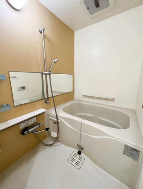 日々の疲れを癒せる浴室です