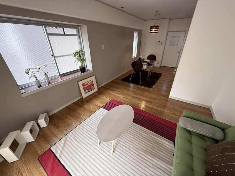 明るいお部屋です