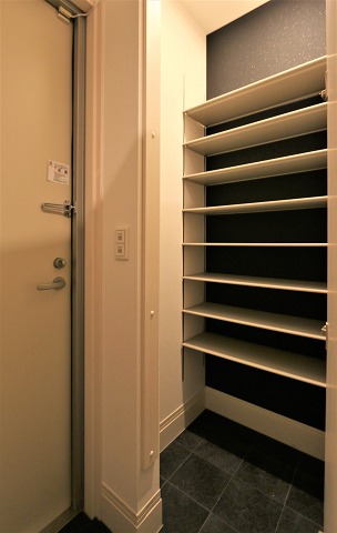 嬉しい玄関収納です。