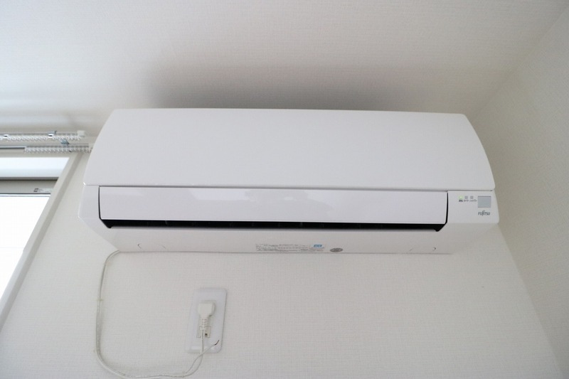 エアコン付で快適に過ごせます