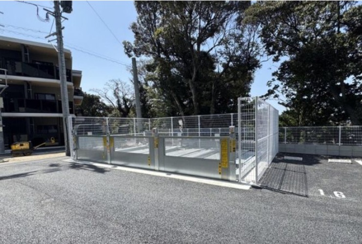 機械式駐車場があります