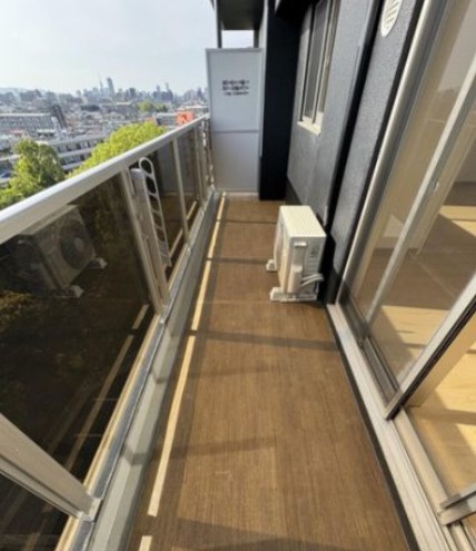 日当たりの良いバルコニーです