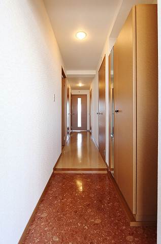 開放感のある玄関です