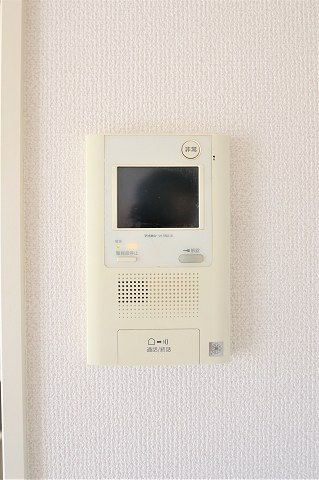 TVモニターホン付きで来客ときも安心