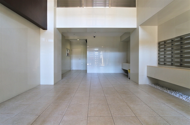 ホテルみたいなハイグレードなロビーです