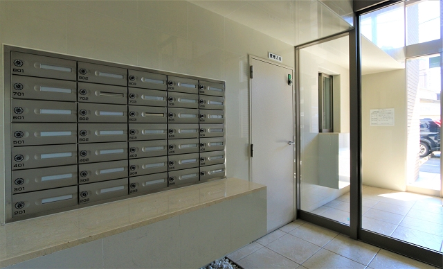 集合ポストあります