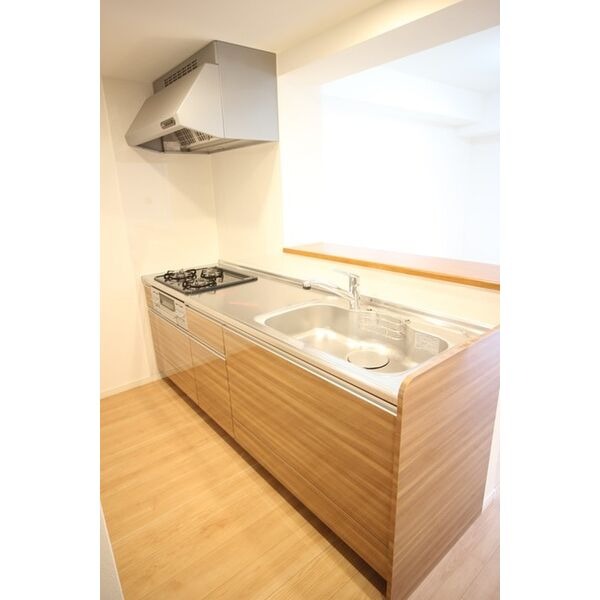 人気のカウンターキッチンです