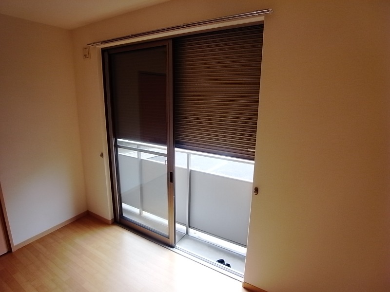 防犯シャッター付きで安心です