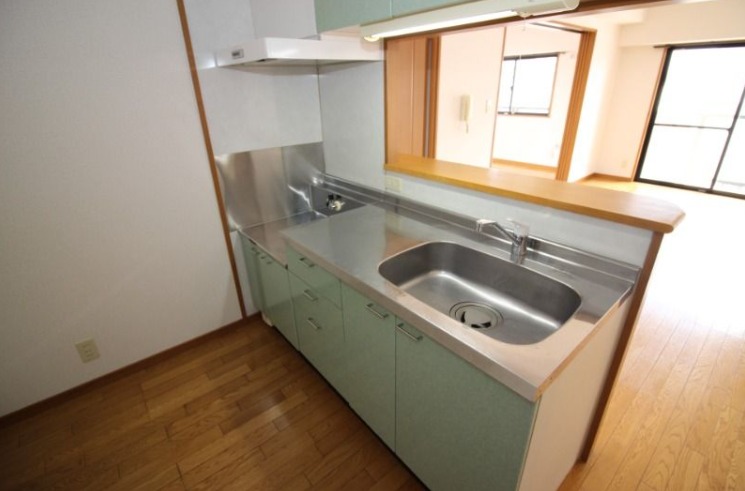 人気のカウンターキッチンっです