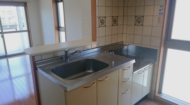 ２口コンロ設置可です