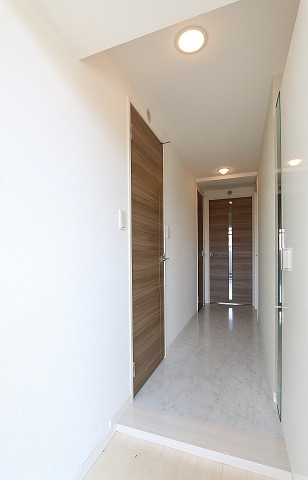 清潔感のある玄関です