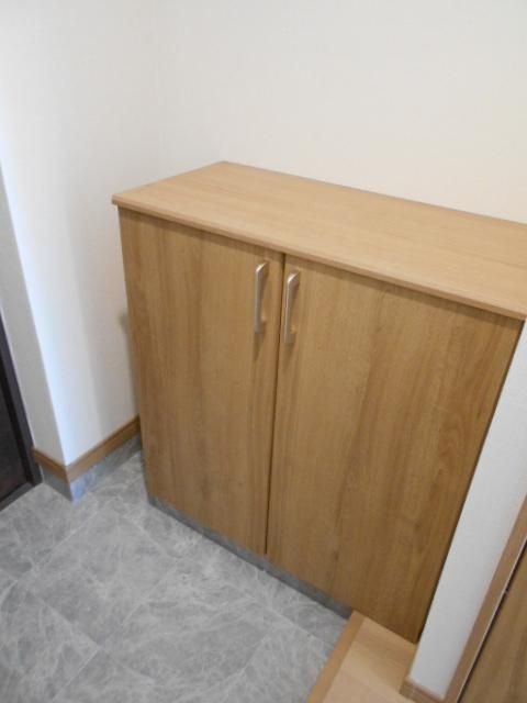 玄関収納も充実しています