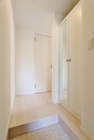 開放感のある玄関ですね