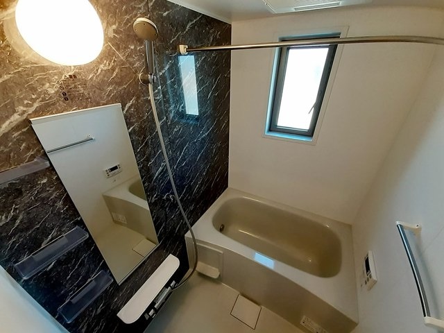 一日の疲れを癒せますね。