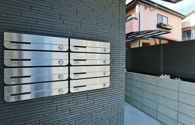 集合ポストございます