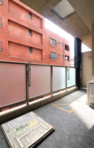 広々としたバルコニー。