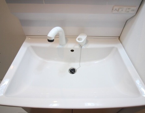 洗面台もきれいです