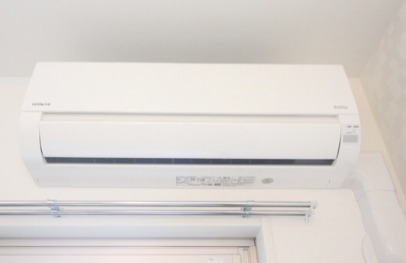 エアコン完備で年中快適に過ごせます