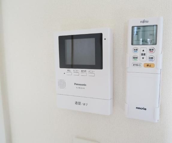 モニター付きで安心ですね。