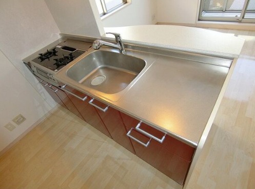 人気のカウンターキッチンです