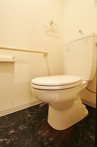 清潔感のあるトイレです