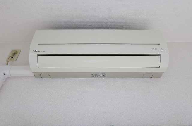 エアコン付きで快適に過ごせます