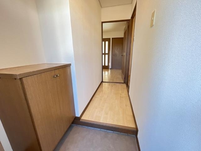 玄関収納もばっちりです。