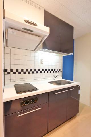 オシャレなＩＨキッチンです