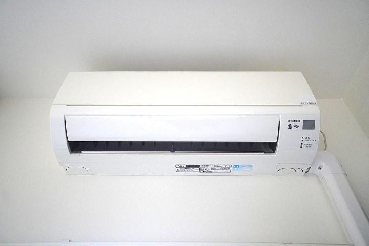 エアコン付きで年中快適に過ごせますね