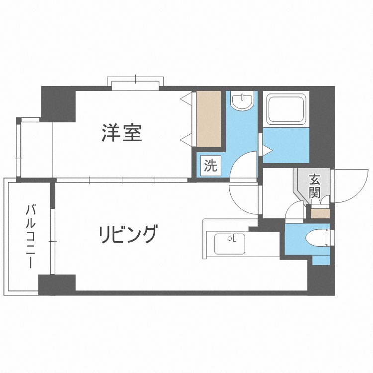 間取や内装は現状を優先します