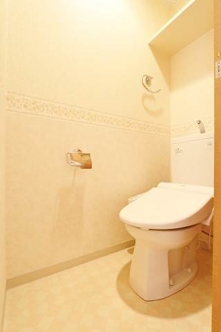 清潔感のあるお手洗いですね