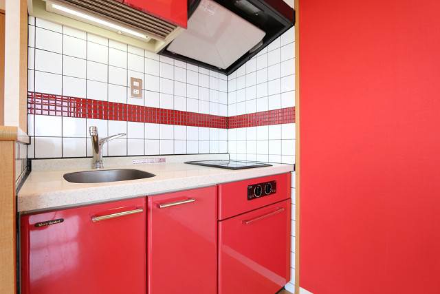 キッチンスペースも広いです