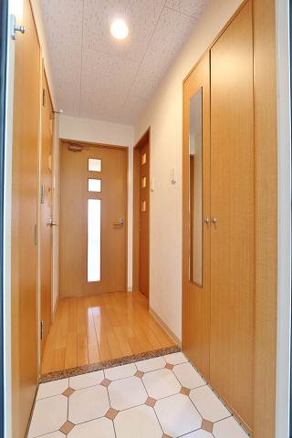 開放感のある玄関ですね