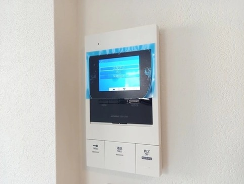 モニター付きで安心ですね。